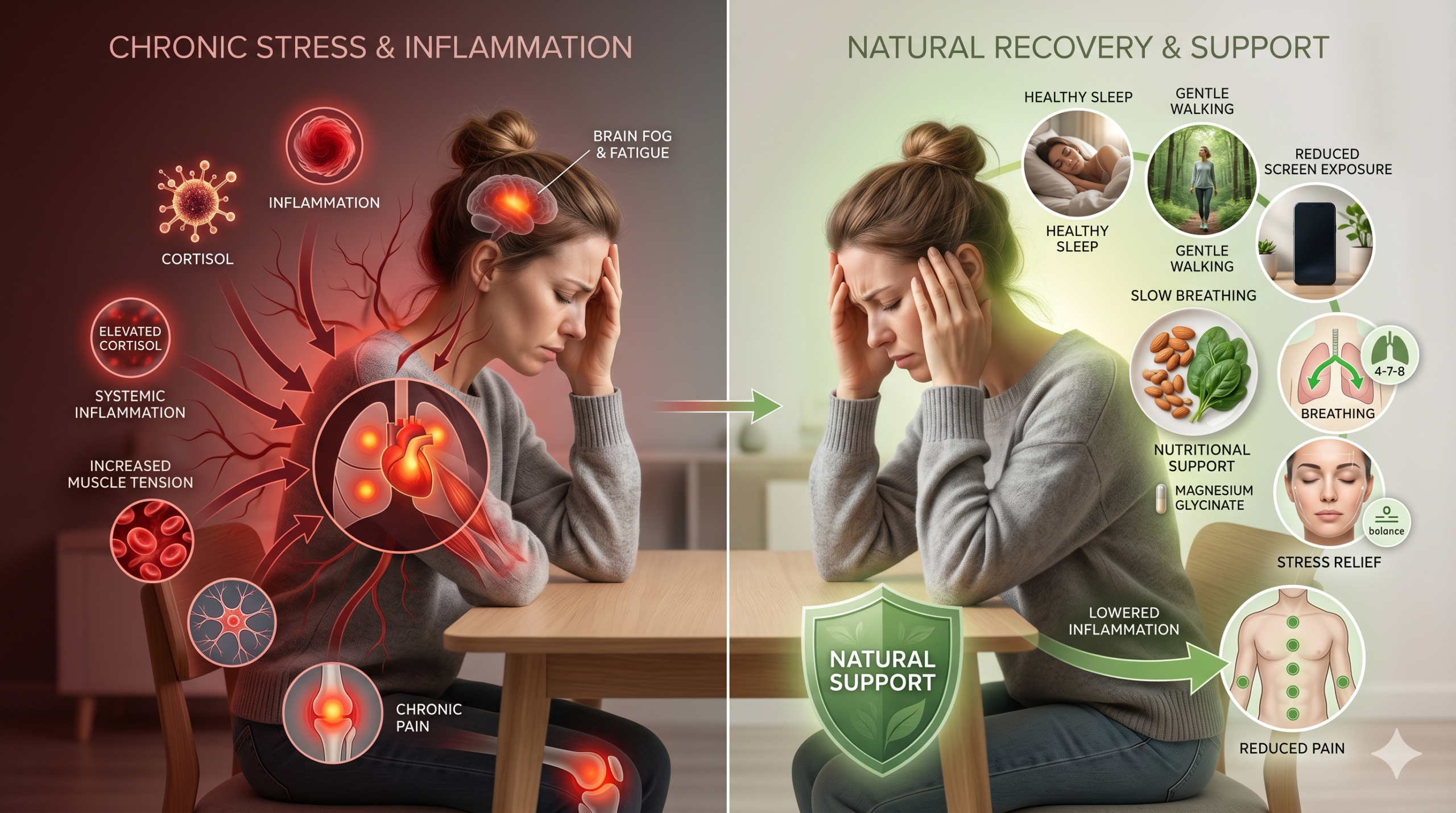 How Chronic Stress Triggers Inflammation and How to Fix It
