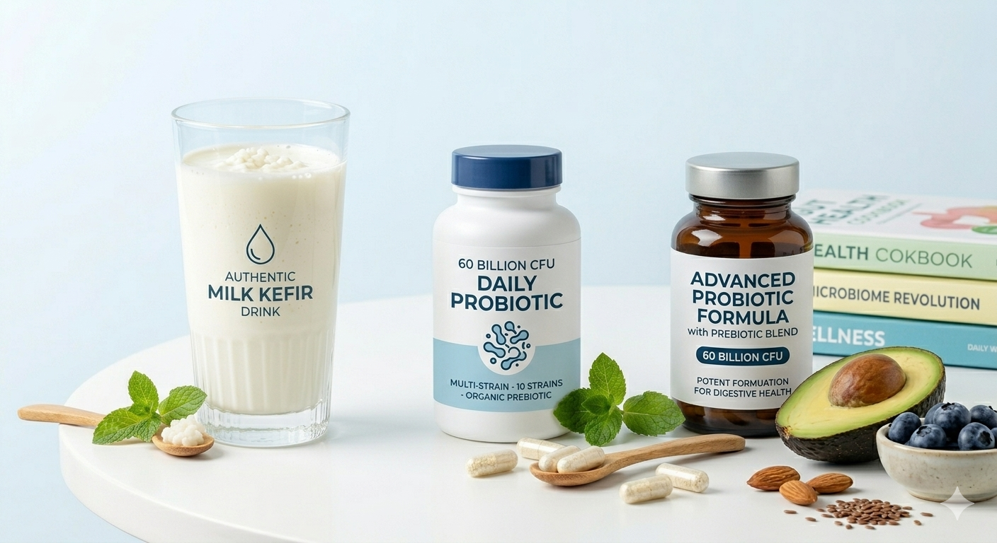 Top Probiotic Drinks for Gut Health and Powerful Anti-Inflammatory Support.